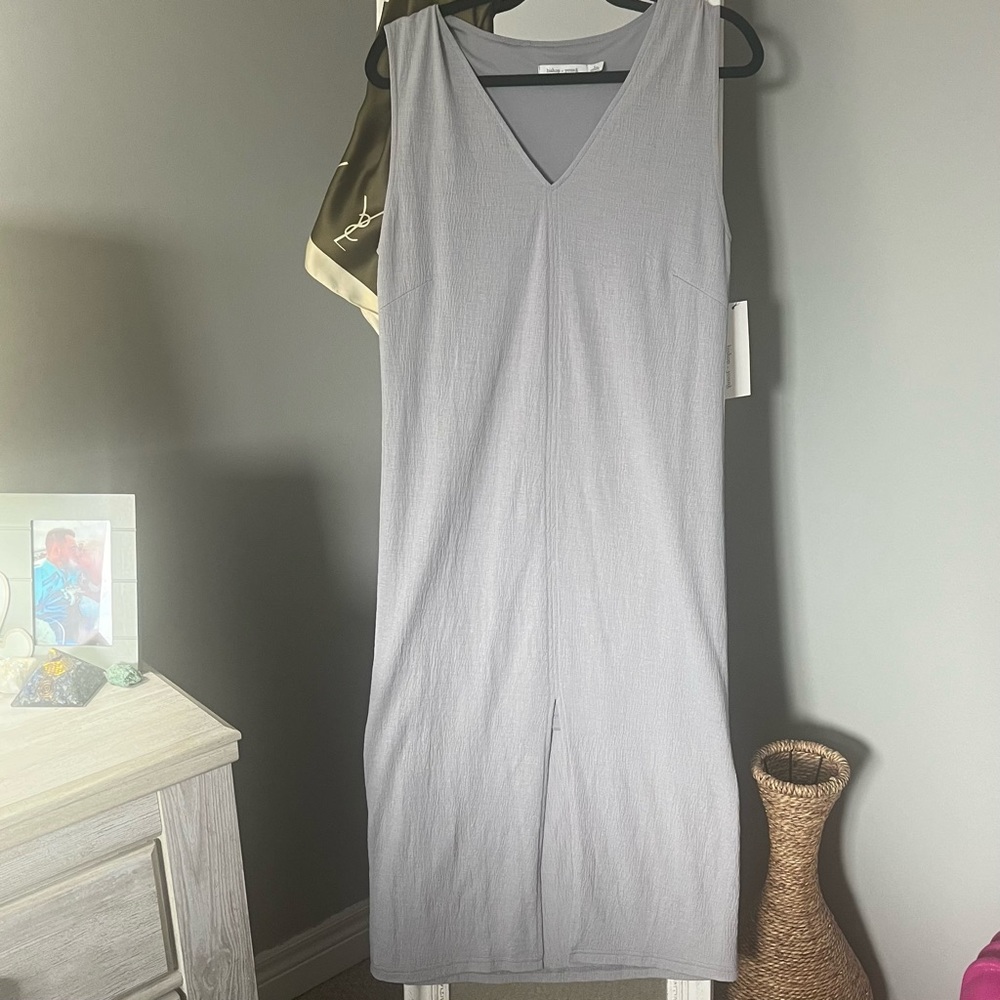 Bishop + Young Maxi Dress with front slit